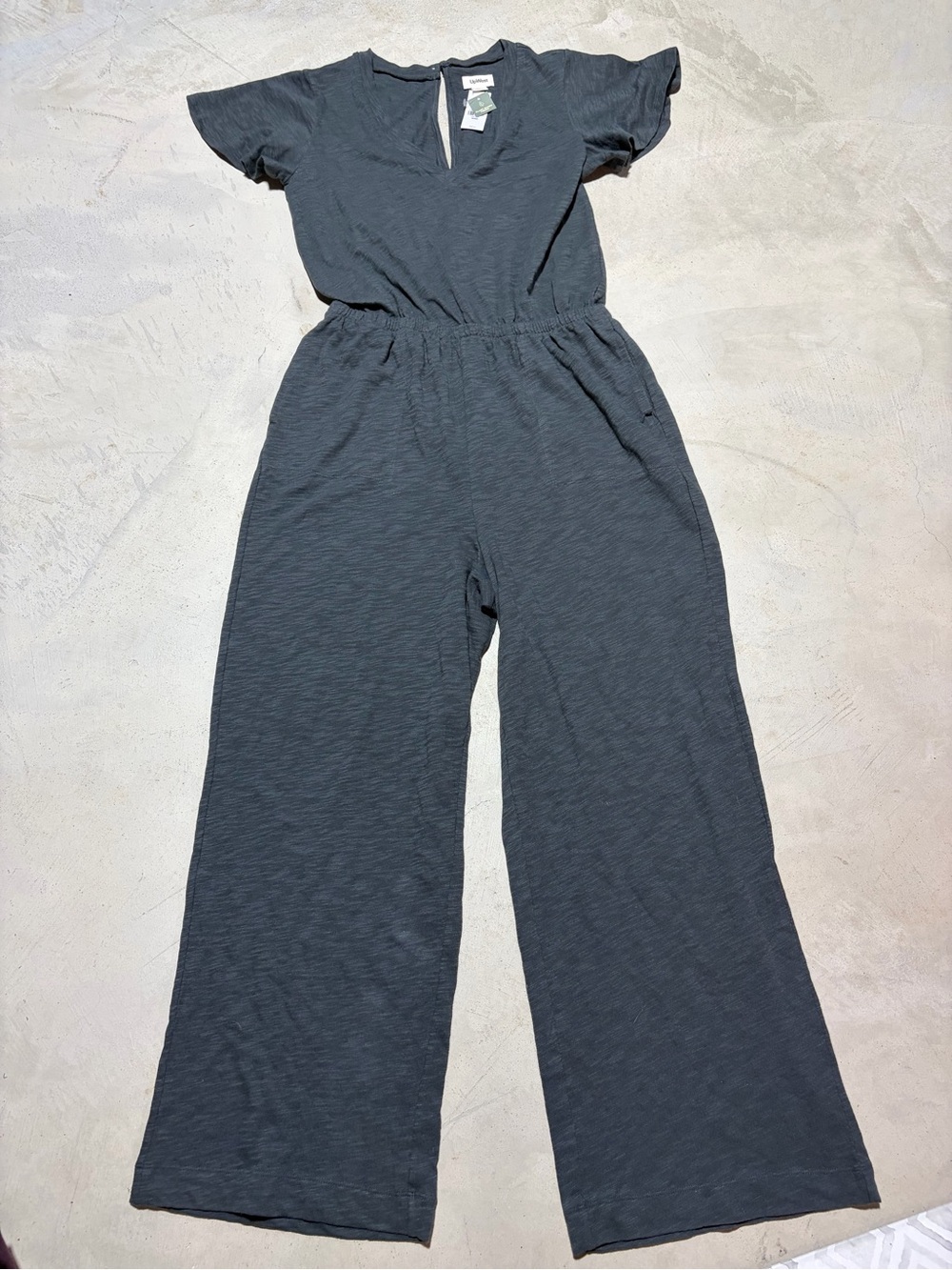 UpWest NWT Wide-Leg Jumpsuit MEDIUM MSRP$68 cotton